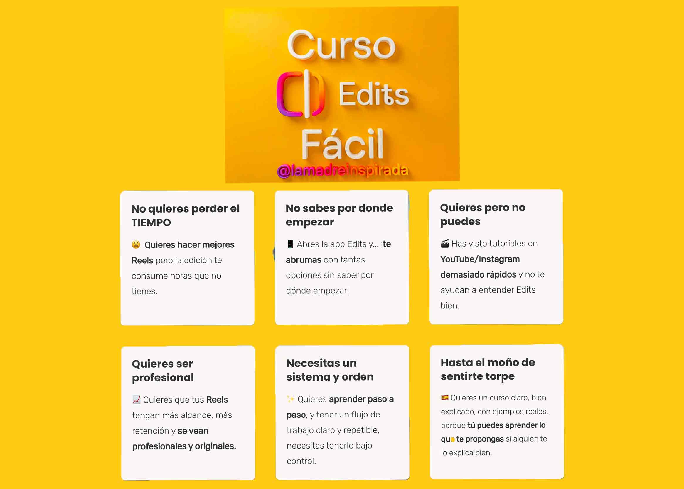 curso para aprender edits de instagram